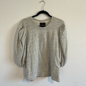 Coa Women’s Gray Top Size 2‎ NWT